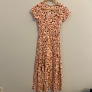 Ribbed Jessica Simpson midi t shirt dress